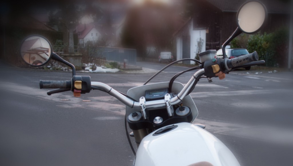 Lenker auf BMW R 80 / 100 GS