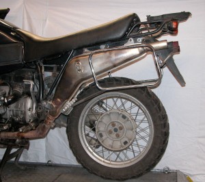 R100GS mit originalem Heckkotflügel