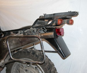 BMW R80GS R100GS mit neuem UFO Hinterradkotflügel