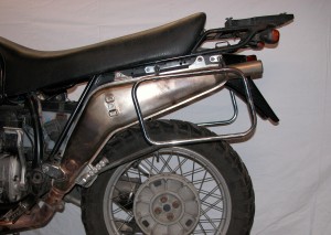 BMW R 80GS / R 100GS PD mit neuem UFO Kotflügel Die BMW R 80 / 100 GS ist wieder komplett