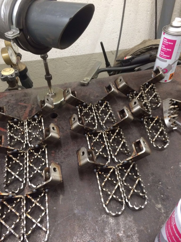 Footpegs for GS Motorcycle