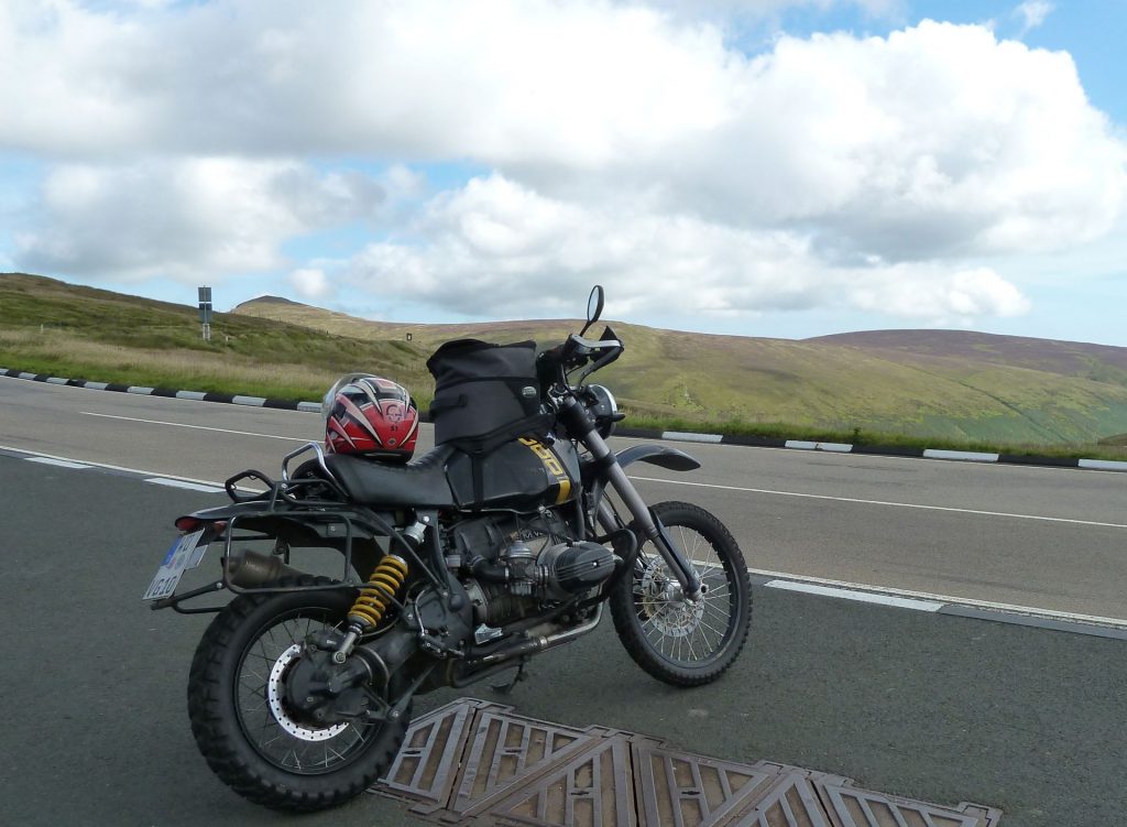 Der höchste Berg der Isle of Man