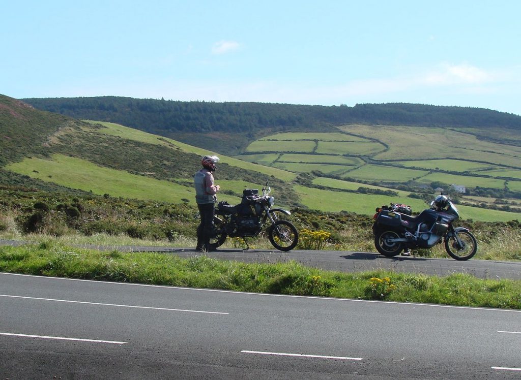 wunderschöne Landschaft auf der Isle of man