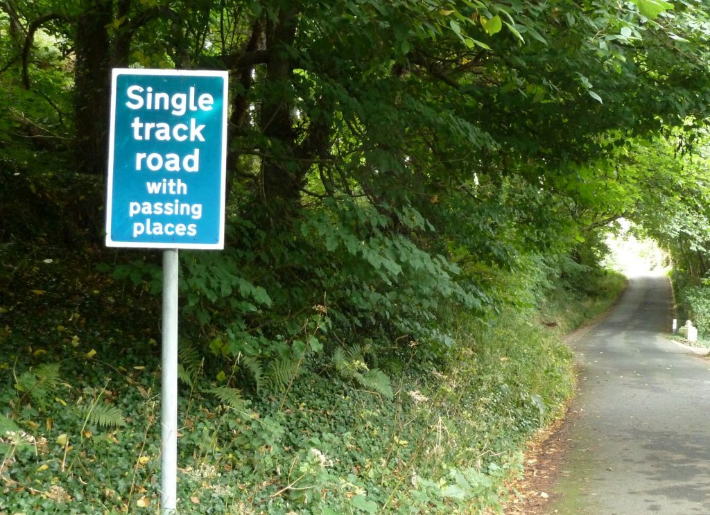 So sehen hier die schönen Straßen aus!