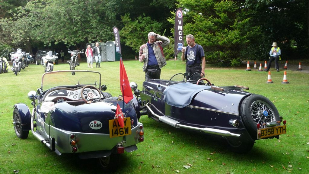 Threewheeler auf der Isle of Man