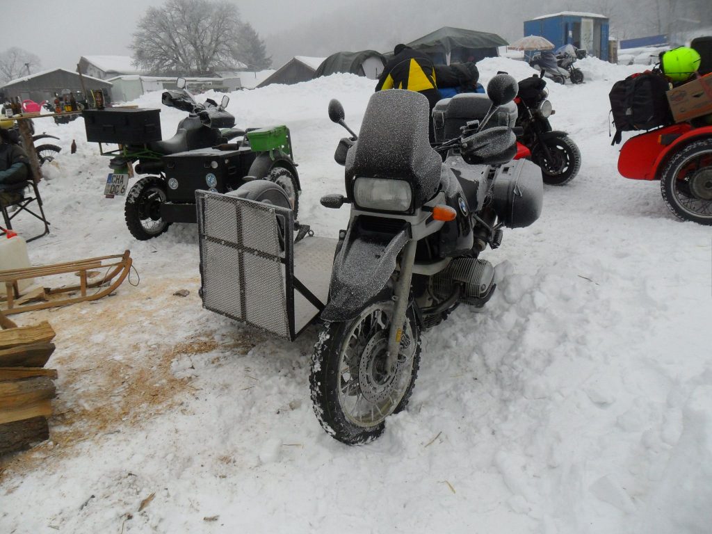 4-Ventiler Gespann im Winter