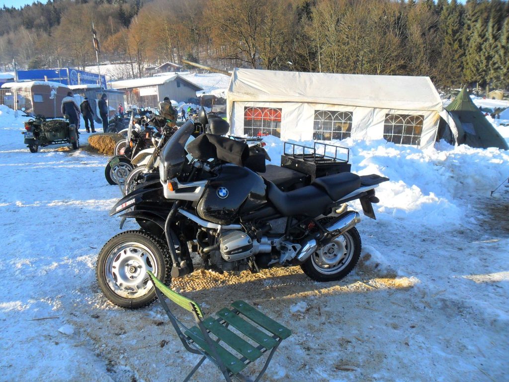 BMW R1100 GS beim Elefantentreffen 2017