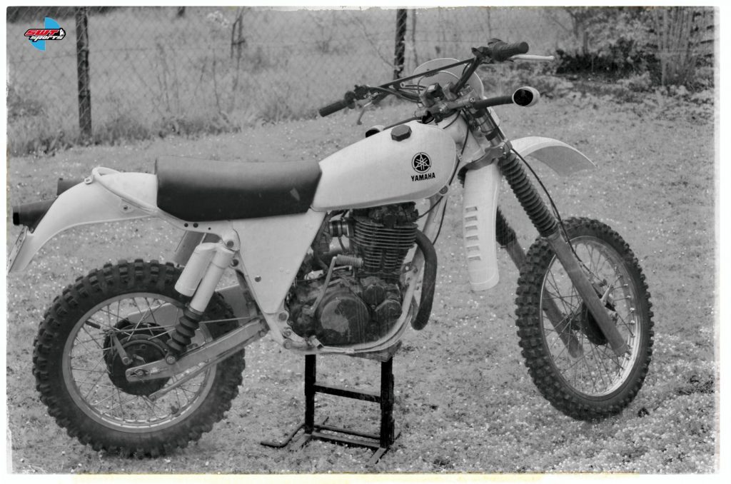 Umgebaute Yamaha für Enduro Rennen