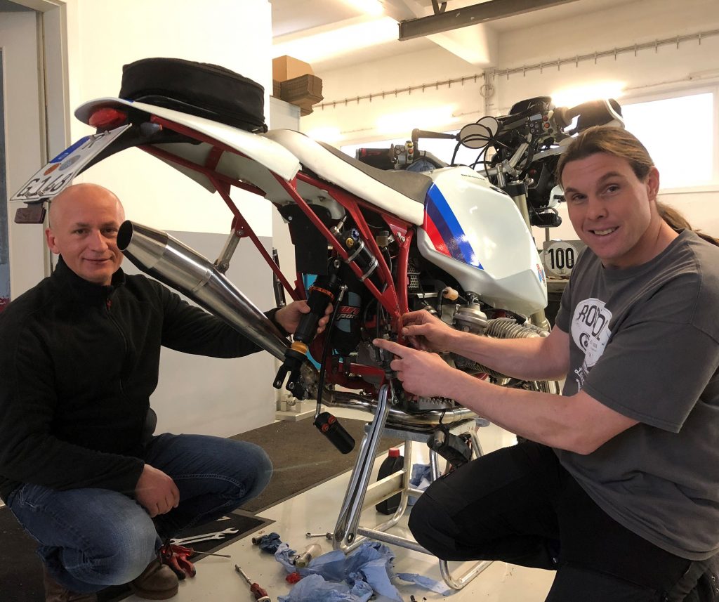 Tracktiv Shok for SWT-SPORTS BMW Motorrad