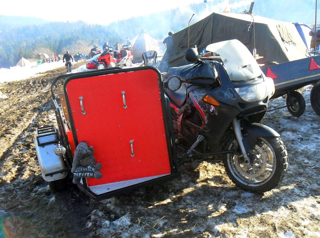 Beiwagen für BMW Motorrad Gespann in Solla