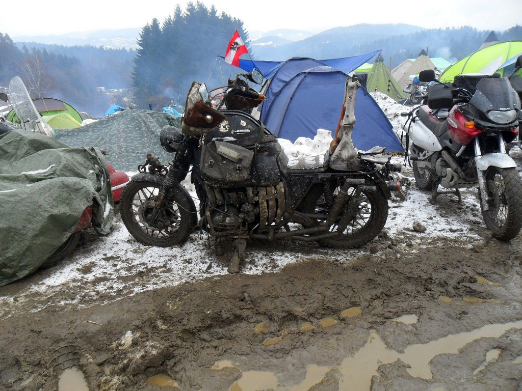BMW Motorrad Boxer auf dem E-Treffen