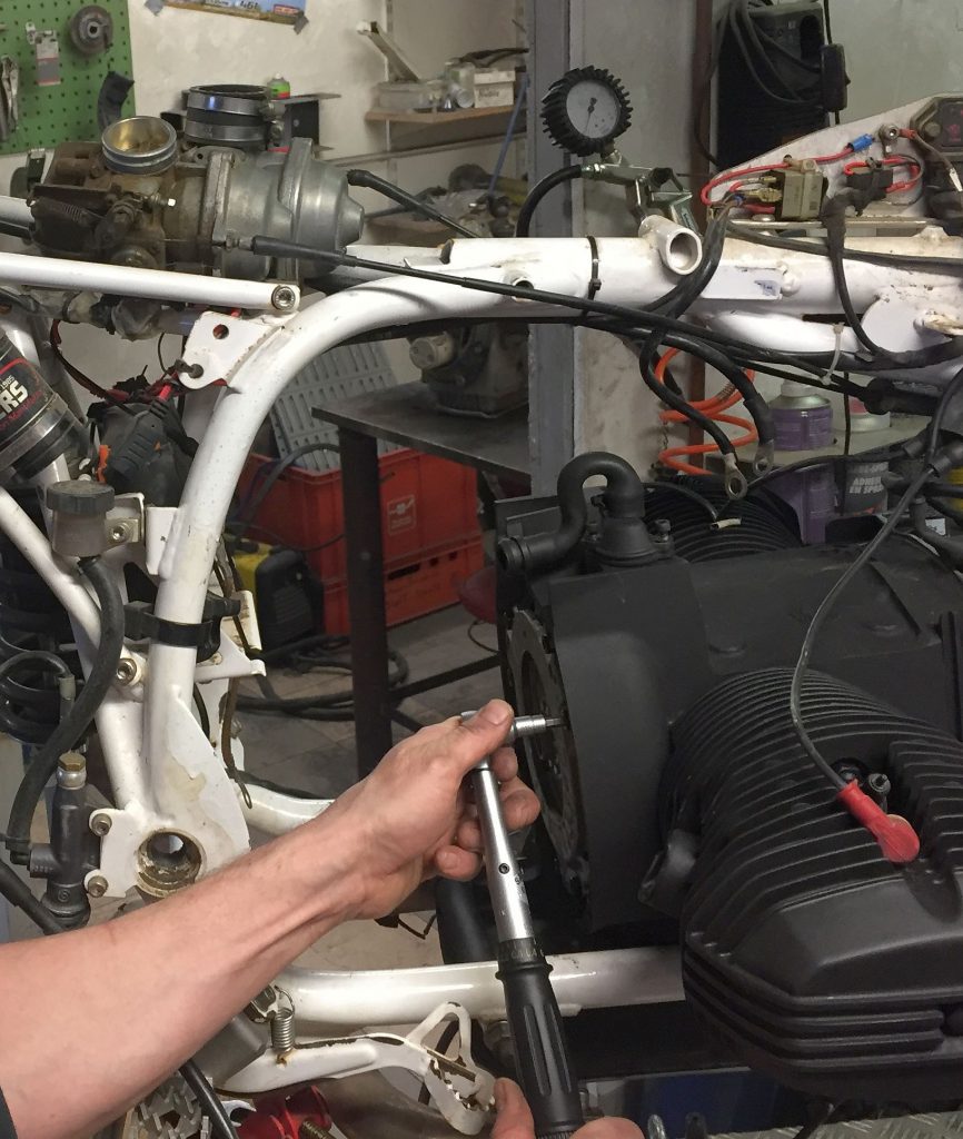 Zusammenbau der BMW Motorrad Sachs Kupplung
