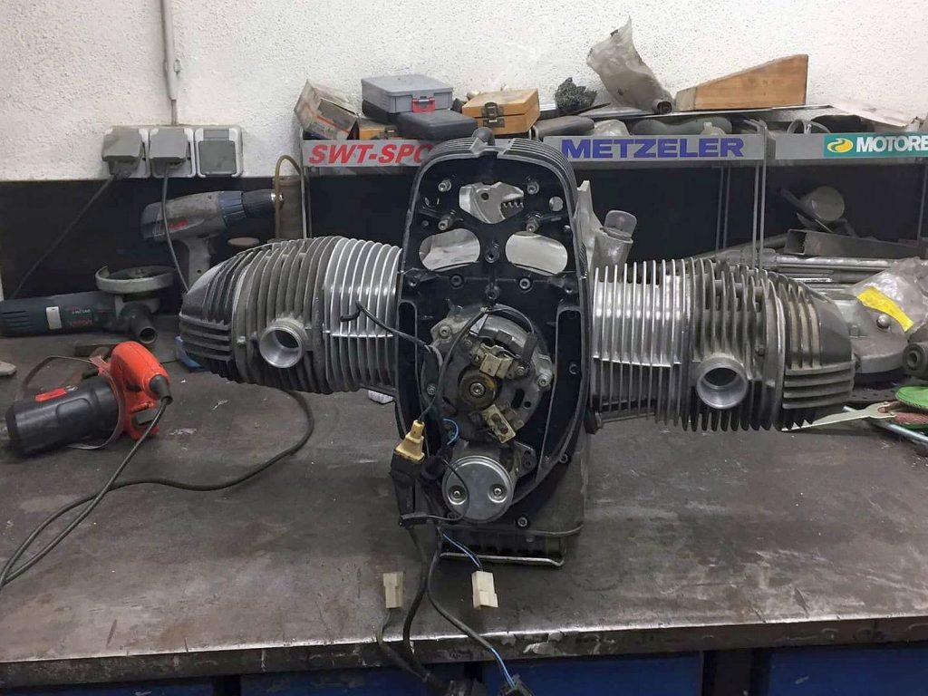 Gemachter Motor mit BIG BORE Kit 860ccm