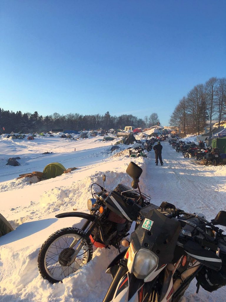 Alles vorhanden, ob Luftgekühlter Klassiker oder LC4 Enduro