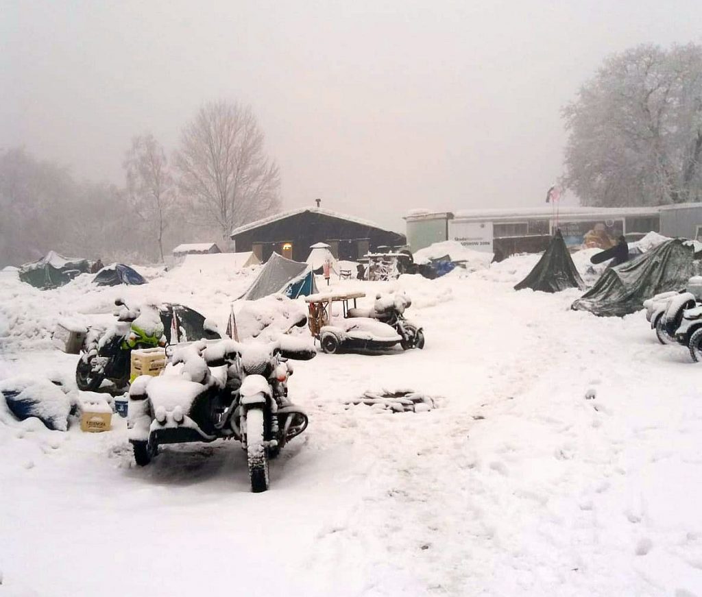Winter beim E-Treffen in Thumangsbang