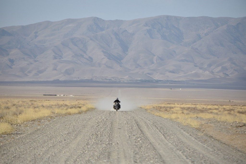 Mit der BMW GS zum Aydarsee in Usbekistan